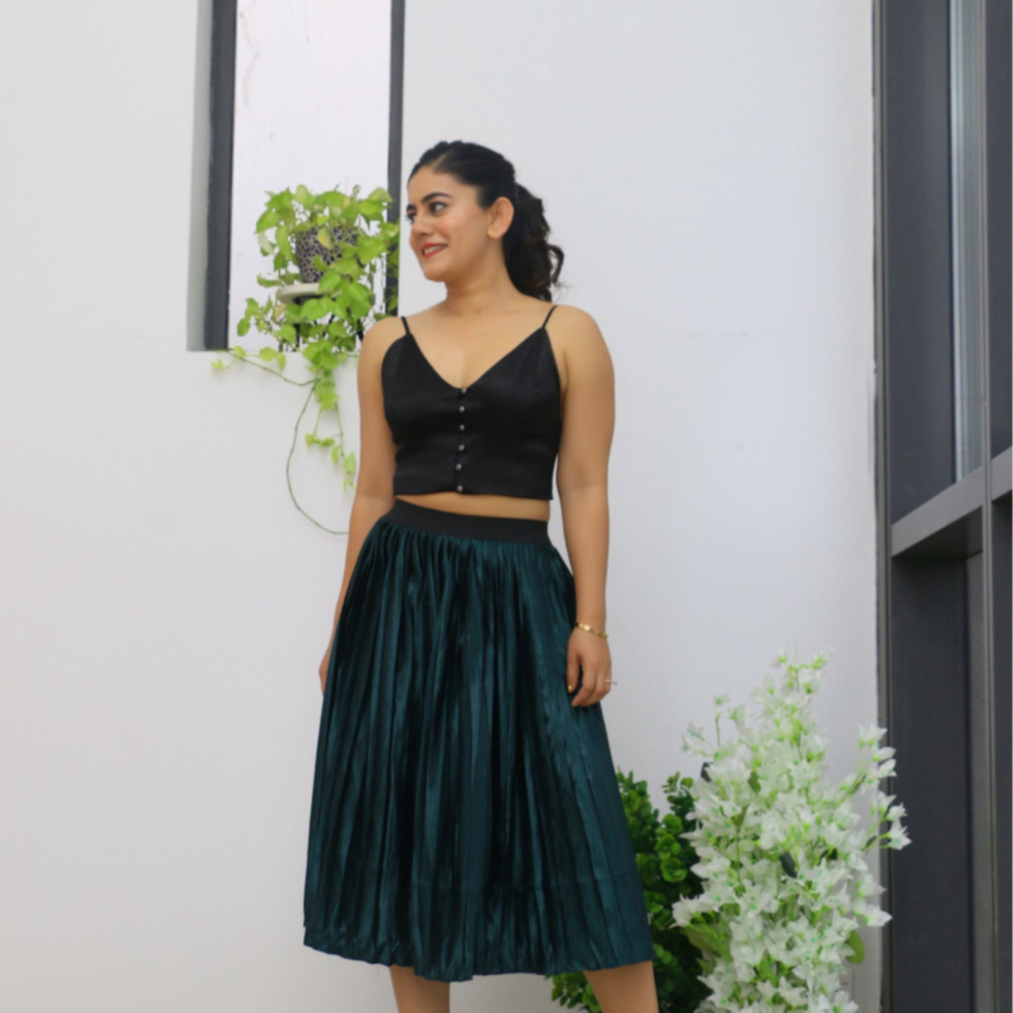 Twirl With Me Skirt (Green)