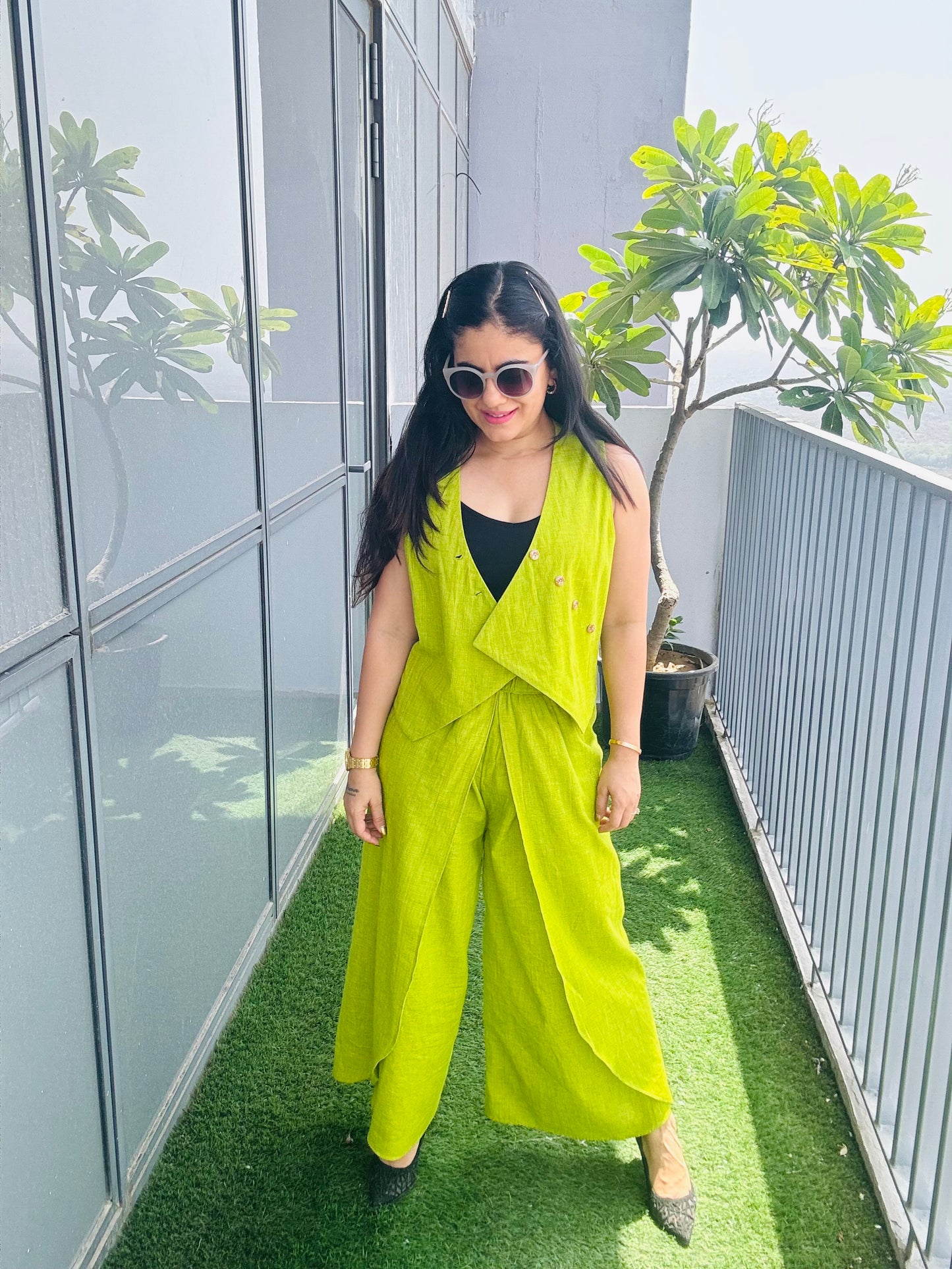 Lime Green Coord Set