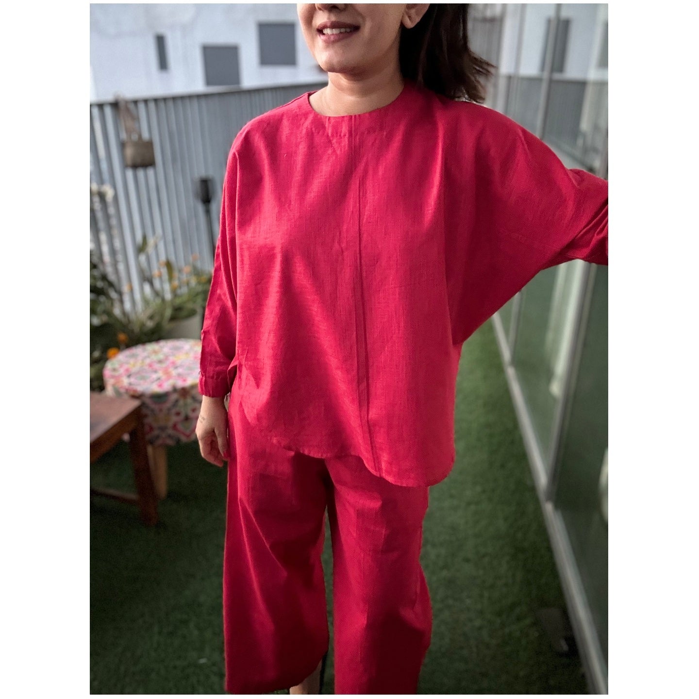 Crimson Co-ord Set