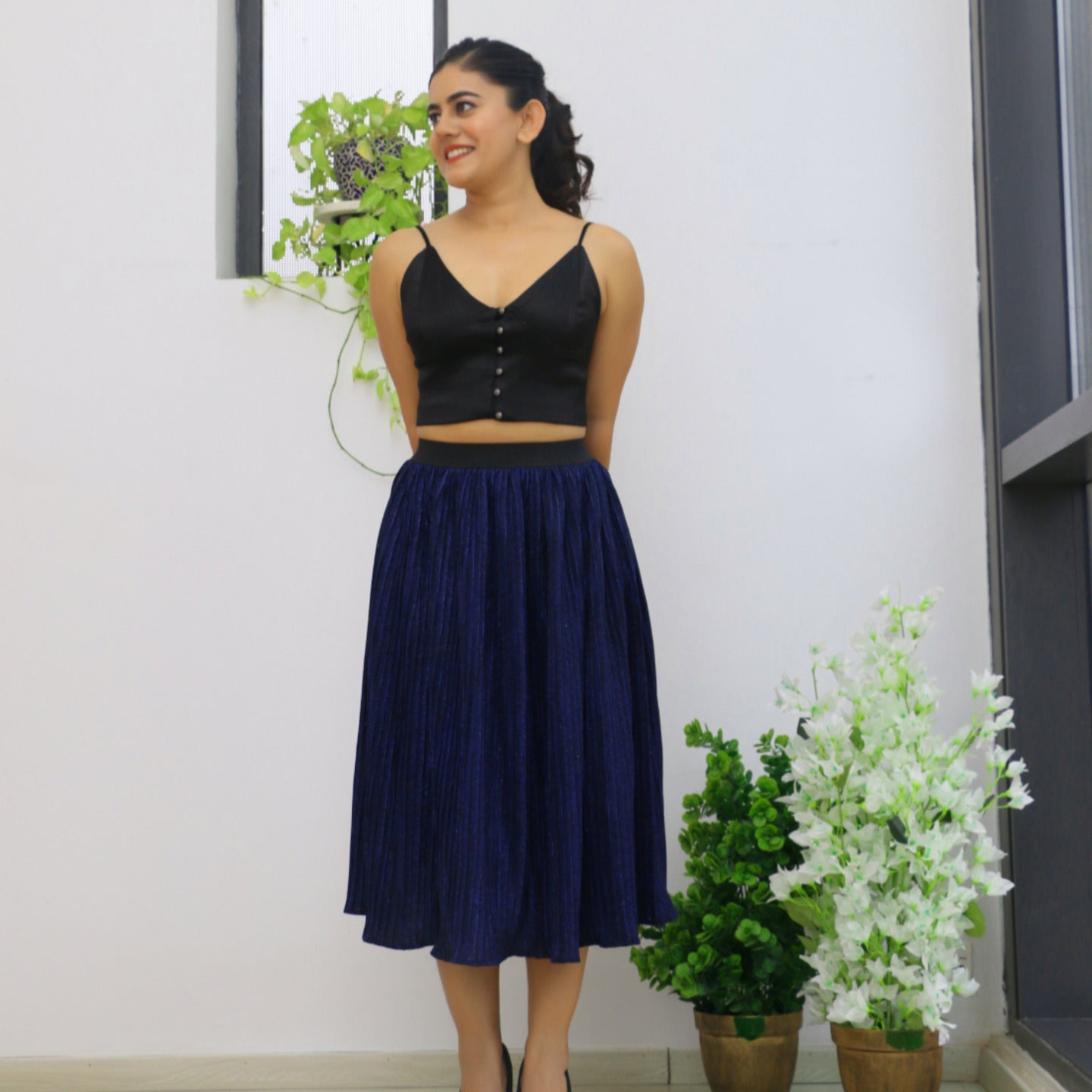 Twirl With Me Skirt (Blue)