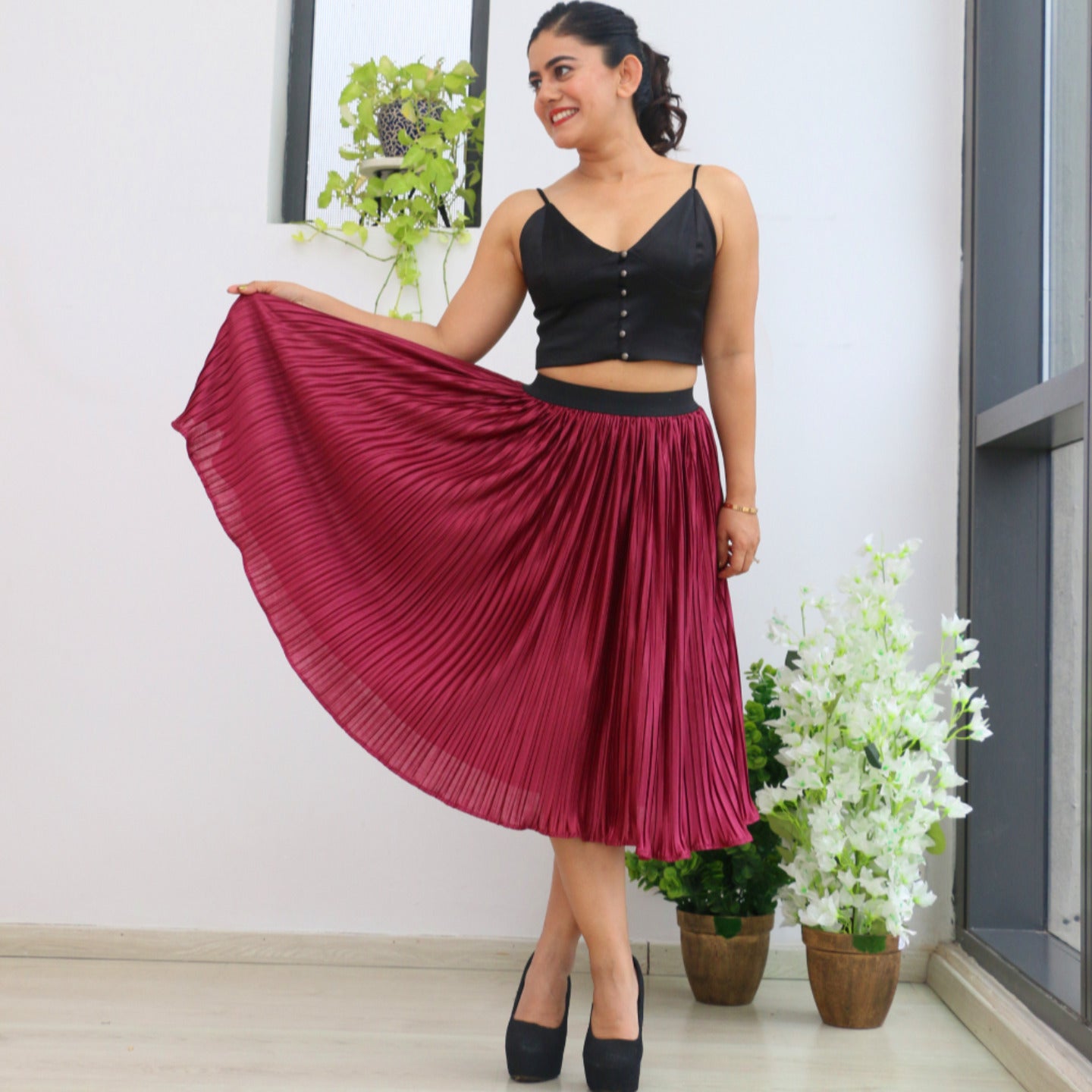 Twirl With Me Skirt (Pink)