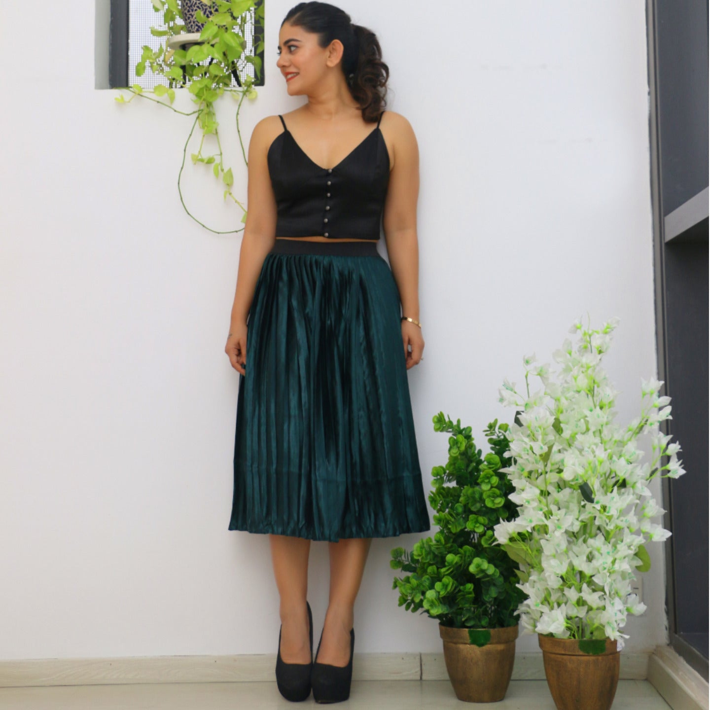 Twirl With Me Skirt (Green)