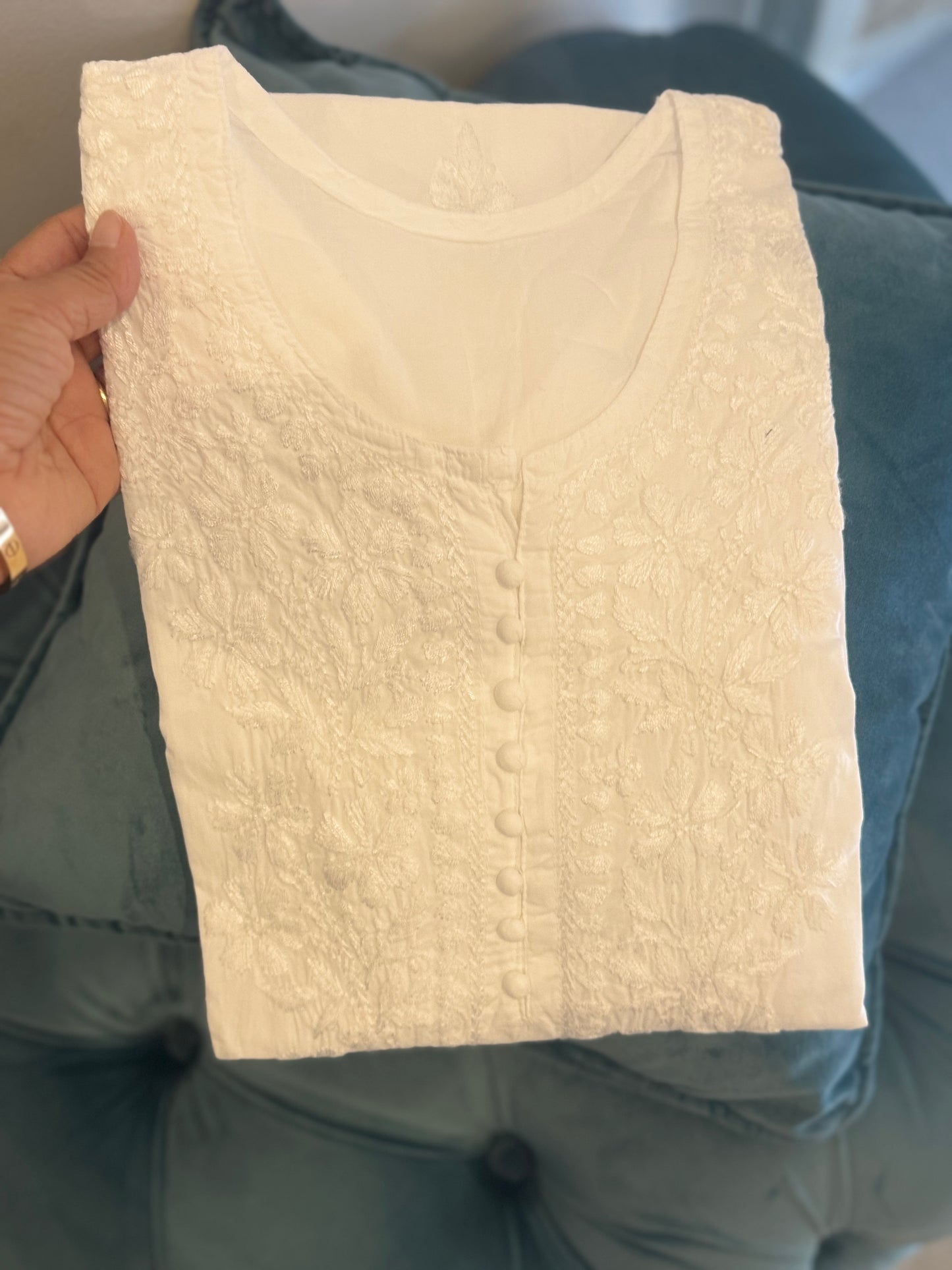 Noor White Kurta
