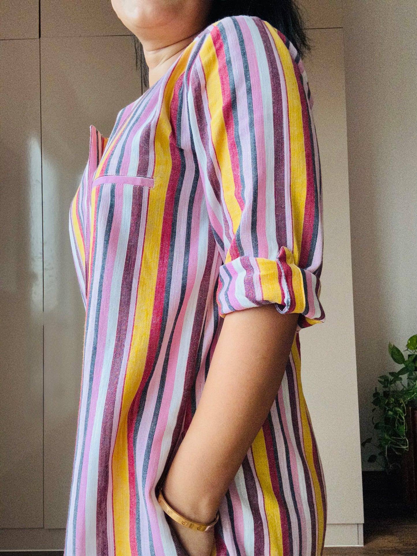 Stripe and Stories Shirt Dress